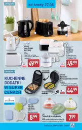 Gazetka promocyjna Aldi - Artykuły przemysłowe i tekstylia - Gazetka - ważna od 30.08 do 30.08.2025 - strona 5 - produkty: Czajnik elektryczny, Czajnik, Pojemnik, Toster, Wyciskarka, Pojemnik do przechowywania