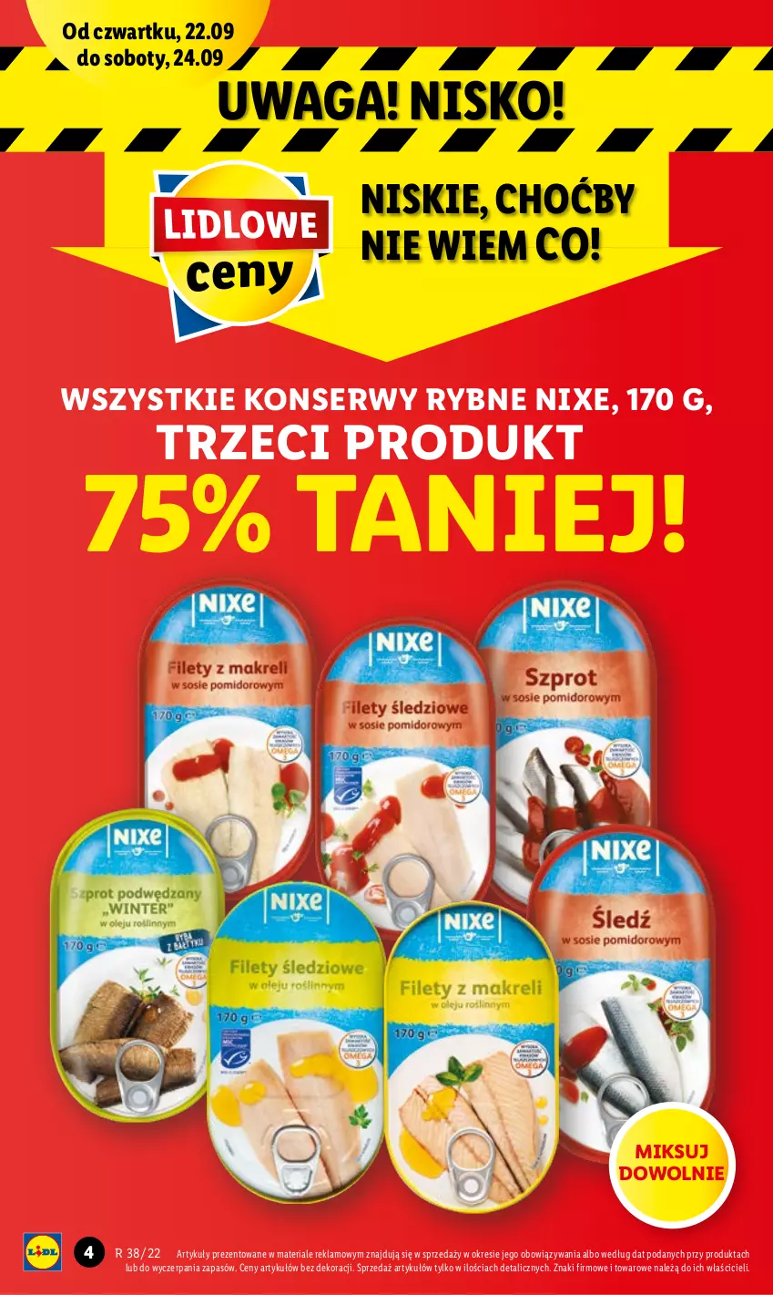 Gazetka promocyjna Lidl - GAZETKA - ważna 22.09 do 24.09.2022 - strona 4 - produkty: Ser, Waga