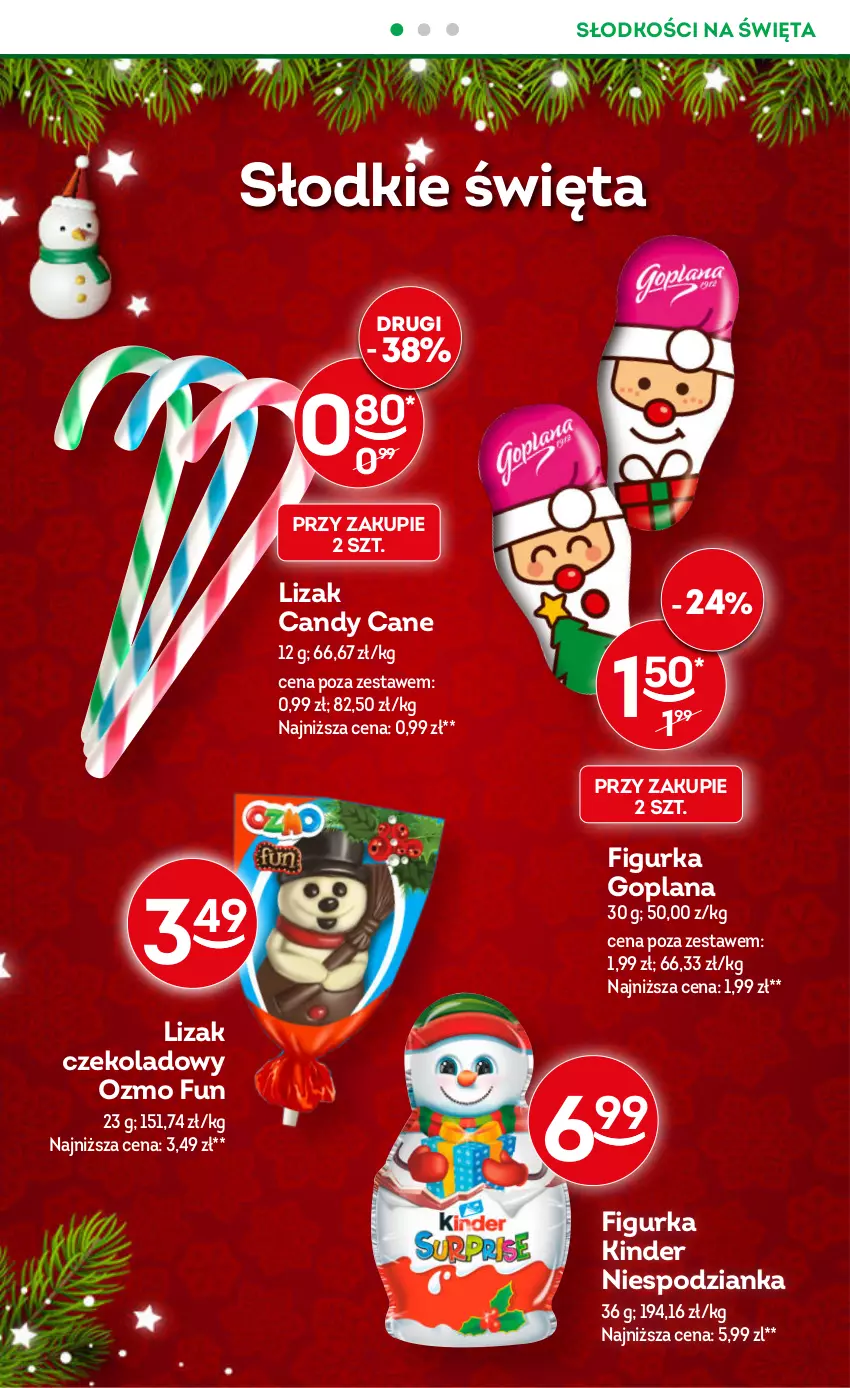 Gazetka promocyjna Żabka - ważna 20.12.2023 do 02.01.2024 - strona 10 - produkty: Burger, Candy, Goplana, Herbata, Kawa, Kinder, LANA