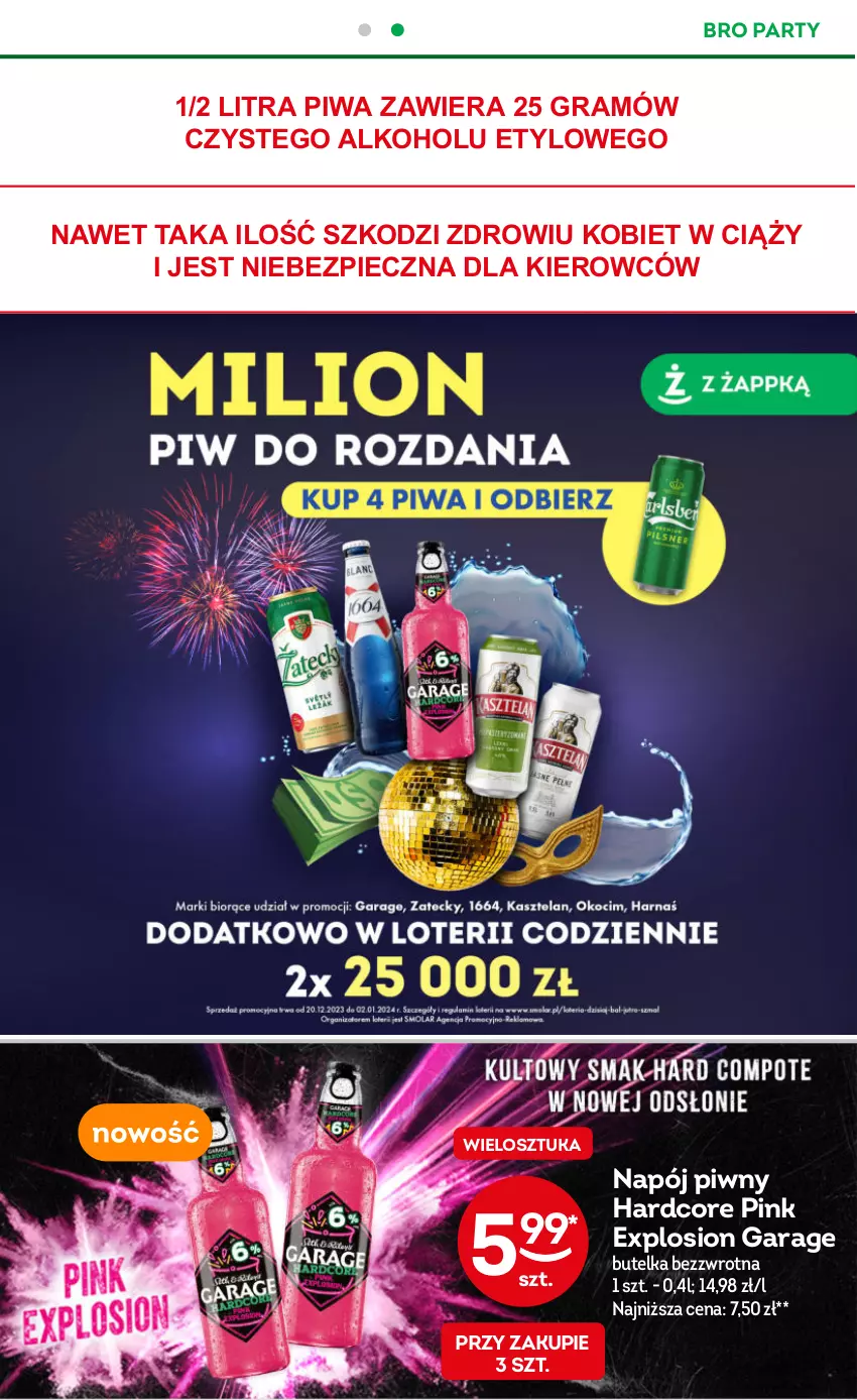 Gazetka promocyjna Żabka - ważna 20.12.2023 do 02.01.2024 - strona 28 - produkty: Gra, Napój, Piec, Piwa