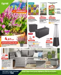 Gazetka promocyjna Leroy Merlin - Gazetka Leroy Merlin - Gazetka - ważna od 12.09 do 12.09.2023 - strona 14 - produkty: Sofa narożna, Sok, Por, Puf, Rama, Stół, Sofa, Cynk, Parasol, Uchwyty, Garaż, Waga, Nawóz, Ogród, Fa