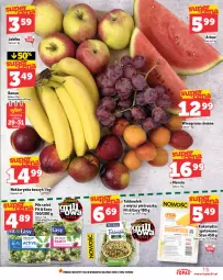 Gazetka promocyjna Topaz - Gazetka - Gazetka - ważna od 04.06 do 04.06.2025 - strona 15 - produkty: Top, Morela, Kosz, Sałat, Nektarynka, Arbuz, Wino, Nektar, Kukurydza