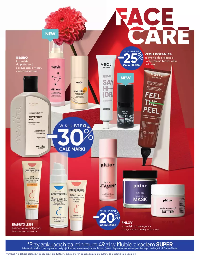 Gazetka promocyjna Super Pharm - Gazetka - ważna 18.09 do 12.10.2025 - strona 15 - produkty: Embryolisse, Fa, Kosmetyki do pielęgnacji, Veoli Botanica