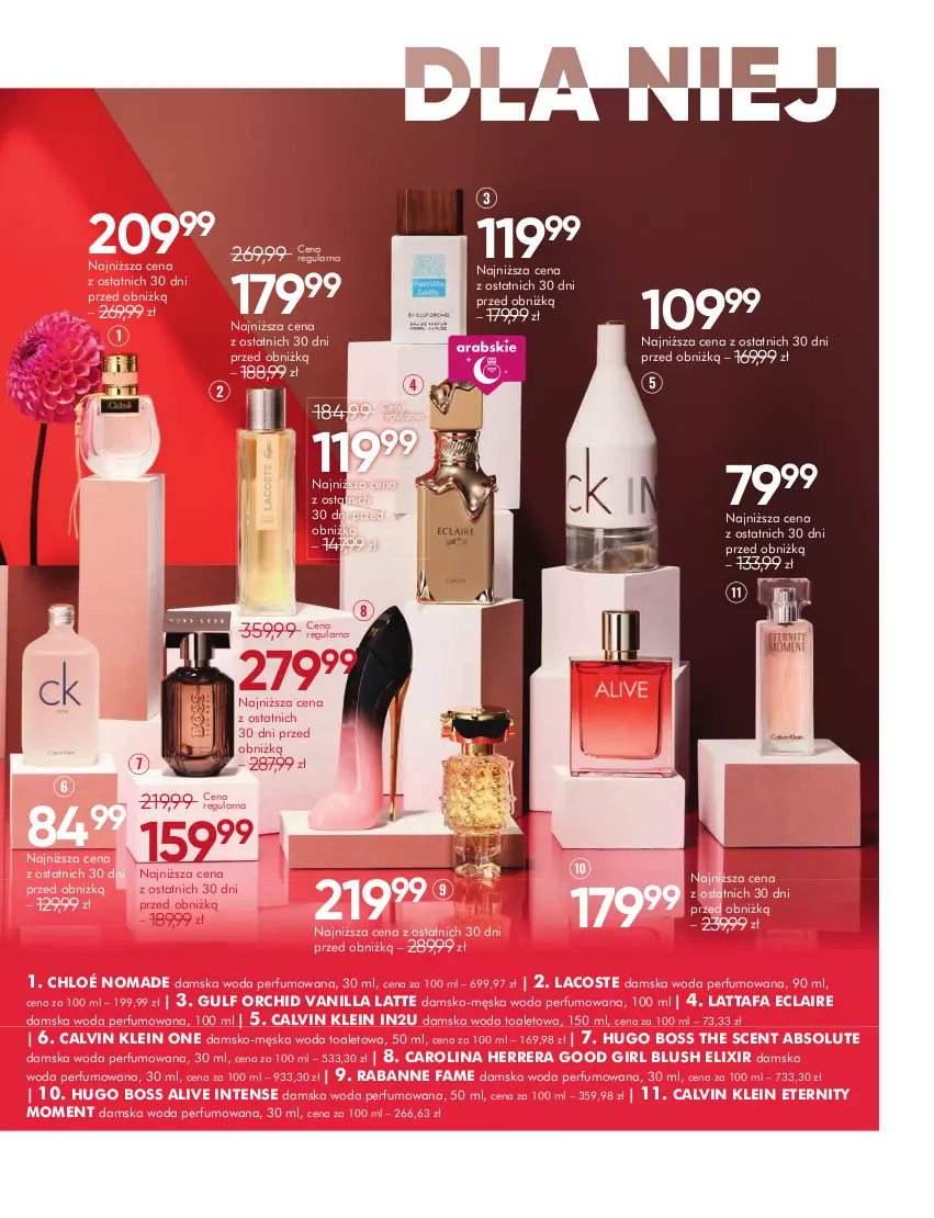 Gazetka promocyjna Super Pharm - Gazetka - ważna 18.09 do 12.10.2025 - strona 3 - produkty: Absolut, Calvin Klein, Carolina Herrera, Chloé, Fa, Hugo Boss, Lacoste, Perfum, Woda, Woda perfumowana, Woda toaletowa
