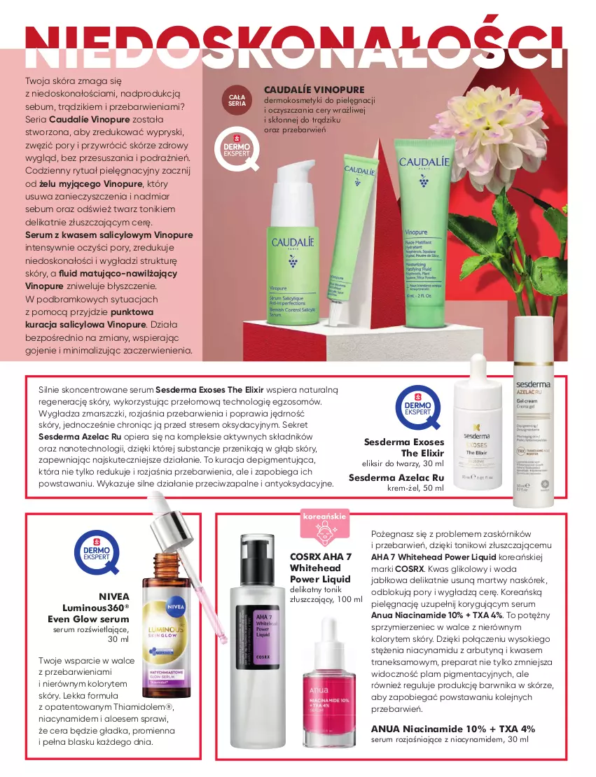 Gazetka promocyjna Super Pharm - Gazetka - ważna 18.09 do 12.10.2025 - strona 4 - produkty: Buty, Eliksir do twarzy, Kosmetyki do pielęgnacji, Kret, Mars, Nivea, Olej, Por, Pur, Rum, Ser, Serum, Sesderma, Sok, Tonik, Tran, Woda