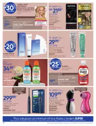 Gazetka promocyjna Super Pharm - Gazetka - Gazetka - ważna od 12.10 do 12.10.2025 - strona 20 - produkty: Ser, Płyn do płukania jamy ustnej, Philips, Sati, Masażer, Szczoteczka soniczna, L’Oréal, Płyn do płukania, Syoss, Garnier, Oleo, Szczoteczka, Farba do włosów, Fa