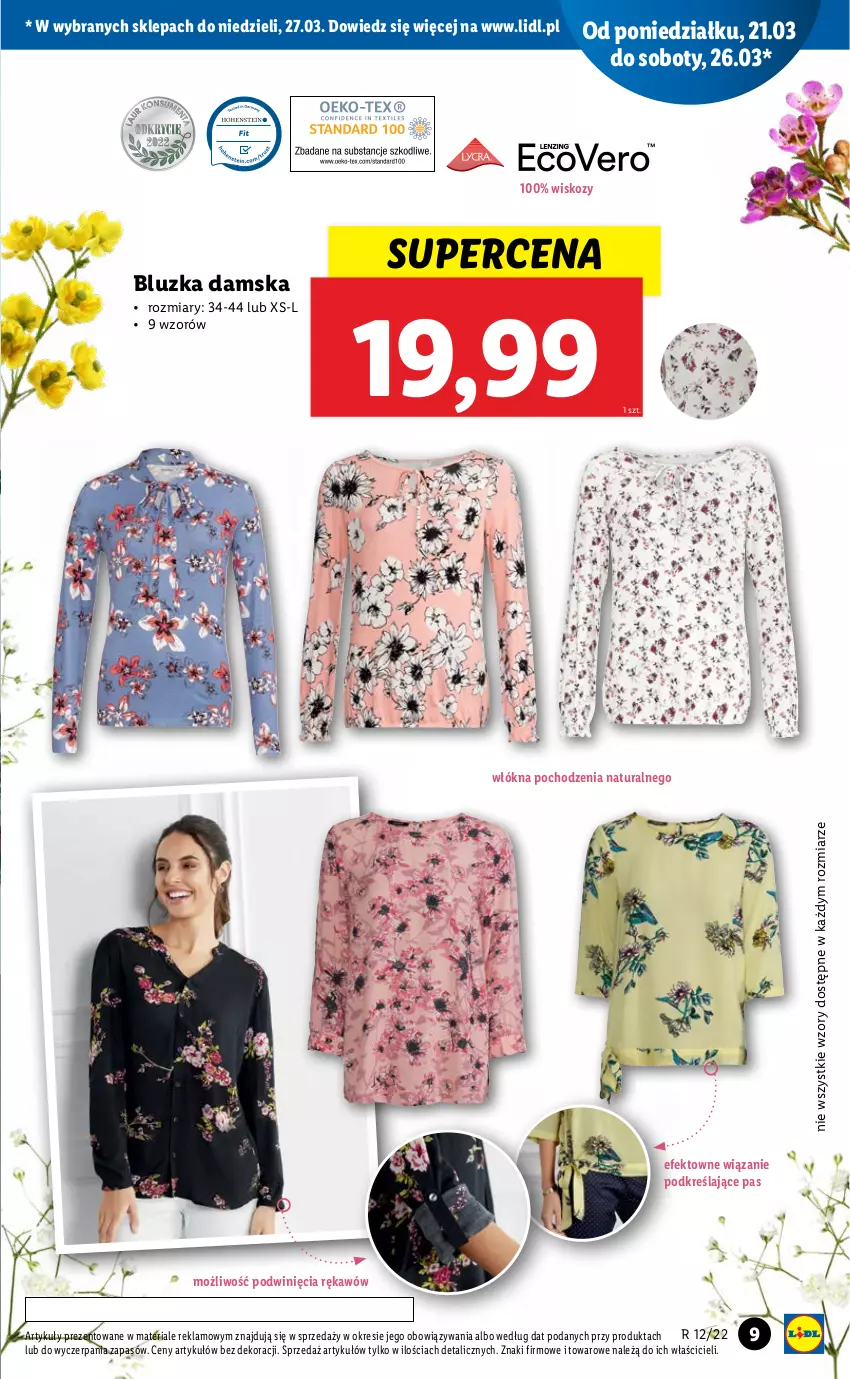 Gazetka promocyjna Lidl - GAZETKA - ważna 21.03 do 27.03.2022 - strona 9