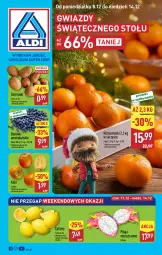 Gazetka promocyjna Aldi - Gwiazdy świątecznego stołu - Gazetka - ważna od 14.12 do 14.12.2025 - strona 1 - produkty: Klementynki, Cytryny, Kaki, Ziemniaki