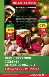 Gazetka promocyjna Aldi - Gwiazdy świątecznego stołu - Gazetka - ważna od 14.12 do 14.12.2025 - strona 3 - produkty: Czosnek, Tera, Buraki