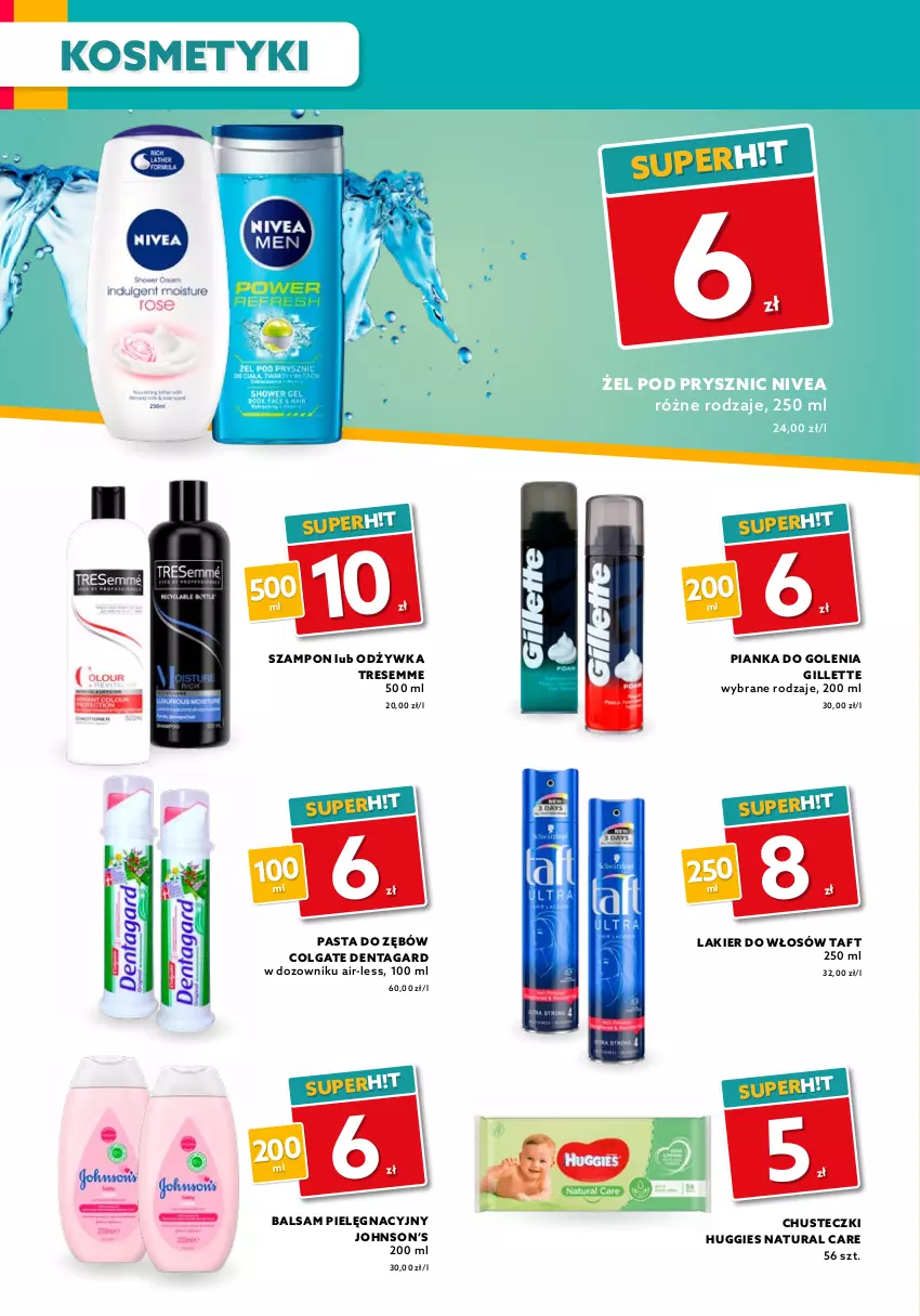 Gazetka promocyjna Dealz - Gazetka na otwarcie - Władysławowo - ważna 09.07 do 23.07.2021 - strona 4 - produkty: Chusteczki, Cillit Bang, Colgate, Domestos, Dozownik, Fa, Fairy, Gillette, Huggies, Lakier, Lakier do włosów, LG, Nivea, Odżywka, Papier, Pasta do zębów, Persil, Pianka do golenia, Płyn do płukania, Ręcznik, Sprzątanie, Szampon, Taft, Vanish