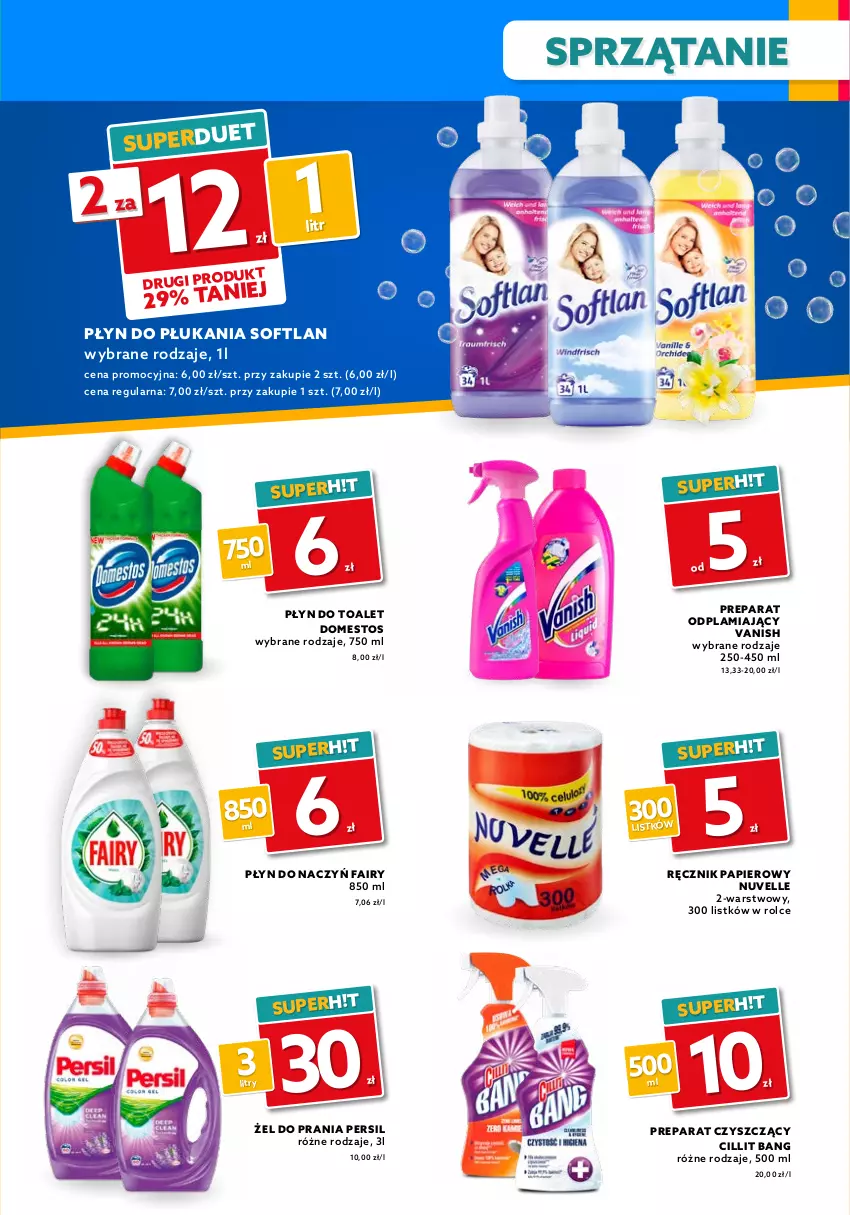 Gazetka promocyjna Dealz - Gazetka na otwarcie - Władysławowo - ważna 09.07 do 23.07.2021 - strona 5 - produkty: Chusteczki, Cillit Bang, Colgate, Domestos, Dozownik, Fa, Fairy, Gillette, Huggies, Lakier, Lakier do włosów, LG, Nivea, Odżywka, Papier, Pasta do zębów, Persil, Pianka do golenia, Płyn do płukania, Ręcznik, Sprzątanie, Szampon, Taft, Vanish