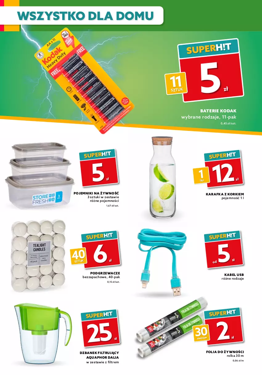 Gazetka promocyjna Dealz - Gazetka na otwarcie - Władysławowo - ważna 09.07 do 23.07.2021 - strona 6 - produkty: Aquaphor, BIC, Chodzik, Długopis, Dzbanek, Dzbanek filtrujący, Dzieci, Gra, Hot Wheels, Kabel USB, Karafka, Klocki, Podgrzewacze, Pojemnik, Zabawka