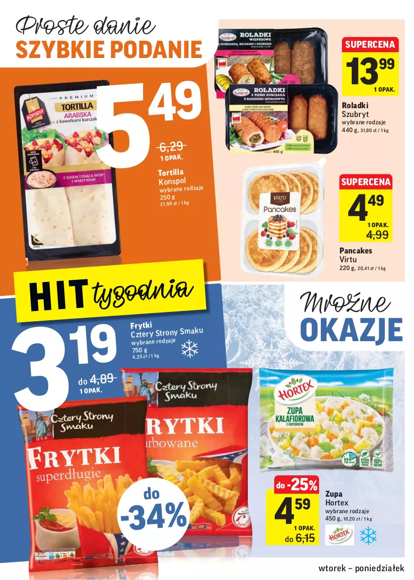 Gazetka promocyjna Intermarche - Gazetka promocyjna - ważna 25.01 do 31.01.2022 - strona 16 - produkty: Hortex, Szubryt, Tortilla, Virtu, Zupa