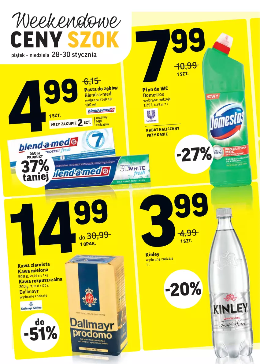 Gazetka promocyjna Intermarche - Gazetka promocyjna - ważna 25.01 do 31.01.2022 - strona 31 - produkty: Blend-a-Med, Dallmayr, Kawa, Kawa mielona, Kawa ziarnista, Płyn do wc