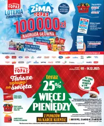 Gazetka promocyjna Topaz - Gazetka - Gazetka - ważna od 10.12 do 10.12.2025 - strona 12 - produkty: Piec, Gra, Lipton, Mars, Mięta
