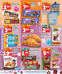 Gazetka promocyjna Topaz - Gazetka - Gazetka - ważna od 10.12 do 10.12.2025 - strona 26 - produkty: Ciastka, Nutella, Corn flakes, Nesquik, Croissant, Sonko, Rogal, Ferrero, Baton, Danio, Cini Minis, Kinder, Milka