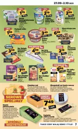 Gazetka promocyjna Netto - Gazetka spożywcza - Gazetka - ważna od 02.10 do 02.10.2021 - strona 7 - produkty: Jogurt naturalny, Cheddar, Sok, Ser, Gra, Piątnica, Ser owczy, Müllermilch, Zott, Brie, Jogurt, Mlekovita, Rolada Ustrzycka, Serek homogenizowany, Serek, Pesto, Sokół, Ser kozi, Edam, Müller, Rolada, Hochland, Bazyl, Delma, Finuu, Gouda, Caciotta, Kokos, Mleko