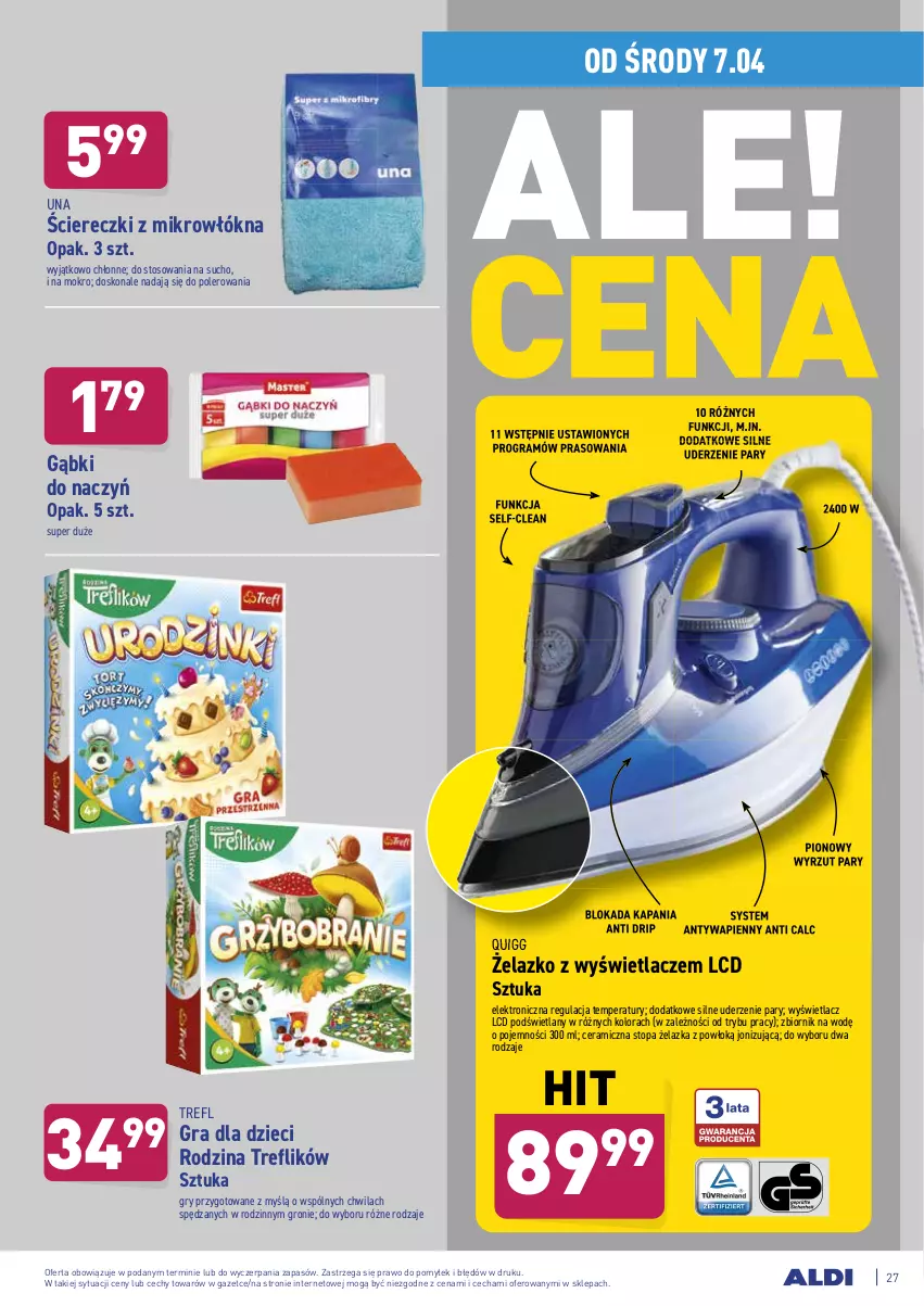 Gazetka promocyjna Aldi - ALE! CENA w ALDI - ważna 06.04 do 10.04.2021 - strona 27 - produkty: Dzieci, Gra, Gry, Top