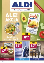 Gazetka promocyjna Aldi - ALE! CENA w ALDI - Gazetka - ważna od 10.04 do 10.04.2021 - strona 1 - produkty: Krzesło ogrodowe, Hofburger, Limburger, Burger, Krzesło, LG