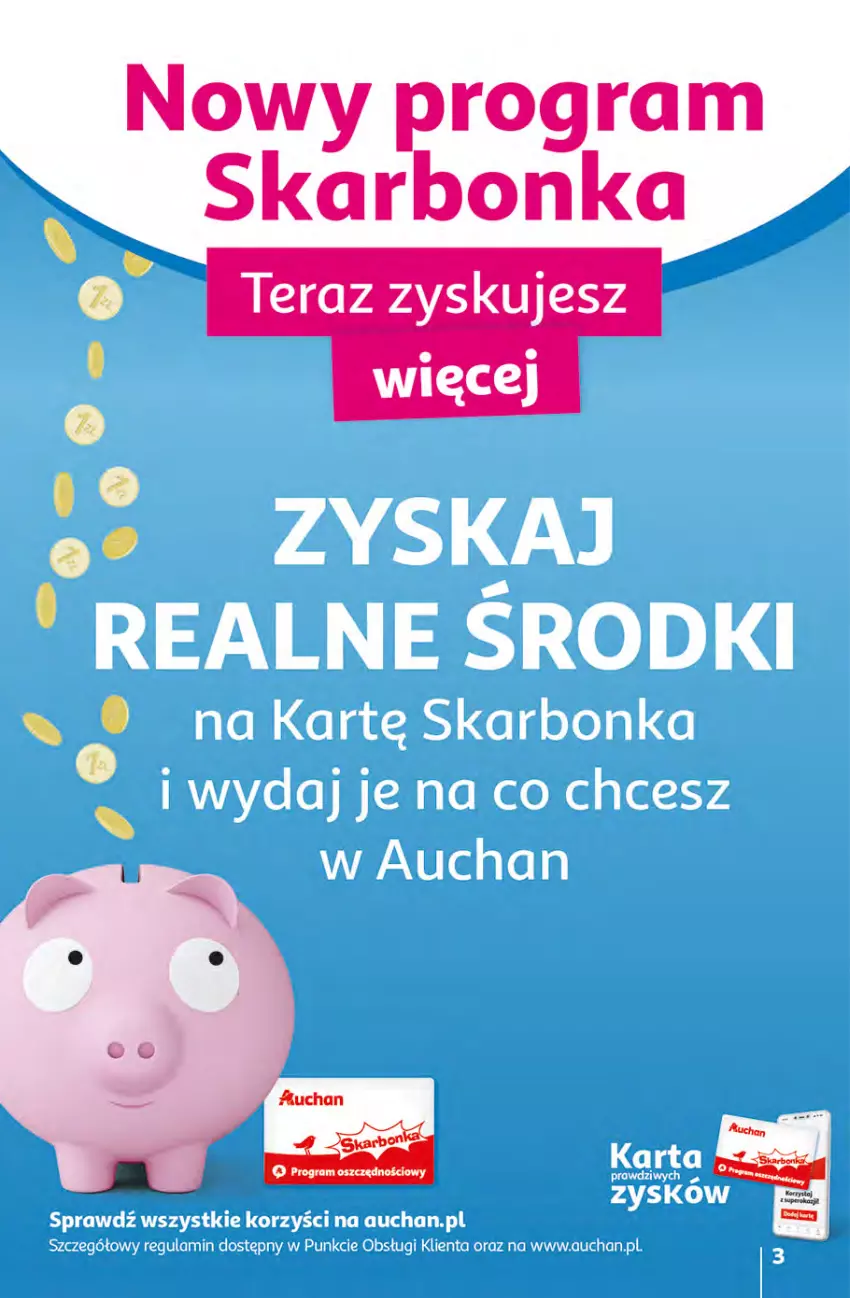 Gazetka promocyjna Auchan - przeNISKIE CENY WAKACYJNE przeOKAZJE Hipermarkety - ważna 23.06 do 29.06.2022 - strona 3