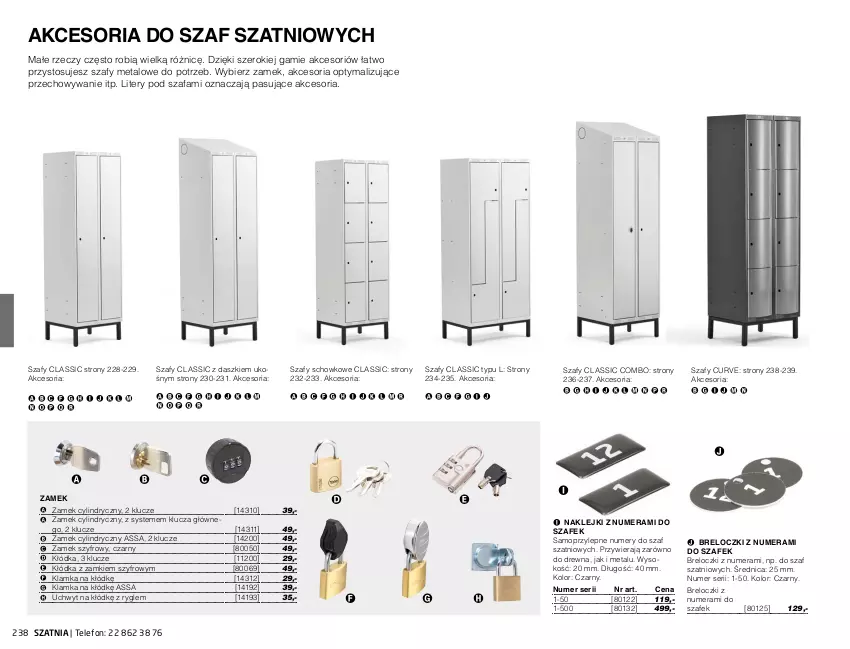 Gazetka promocyjna AJ Produkty - Zima 2021 - ważna 01.01 do 31.03.2021 - strona 238 - produkty: Fa, Klamka, Klej, Kłódka, Mop, Ser, Sok, Szafa, Telefon