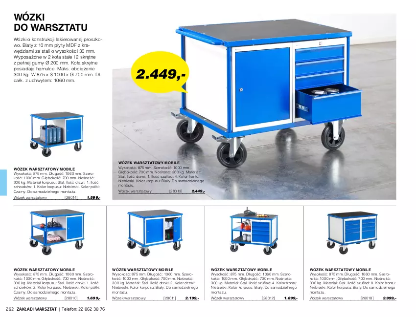 Gazetka promocyjna AJ Produkty - Zima 2021 - ważna 01.01 do 31.03.2021 - strona 292 - produkty: Drzwi, Lakier, Mobil, Sok, Telefon, Wózek