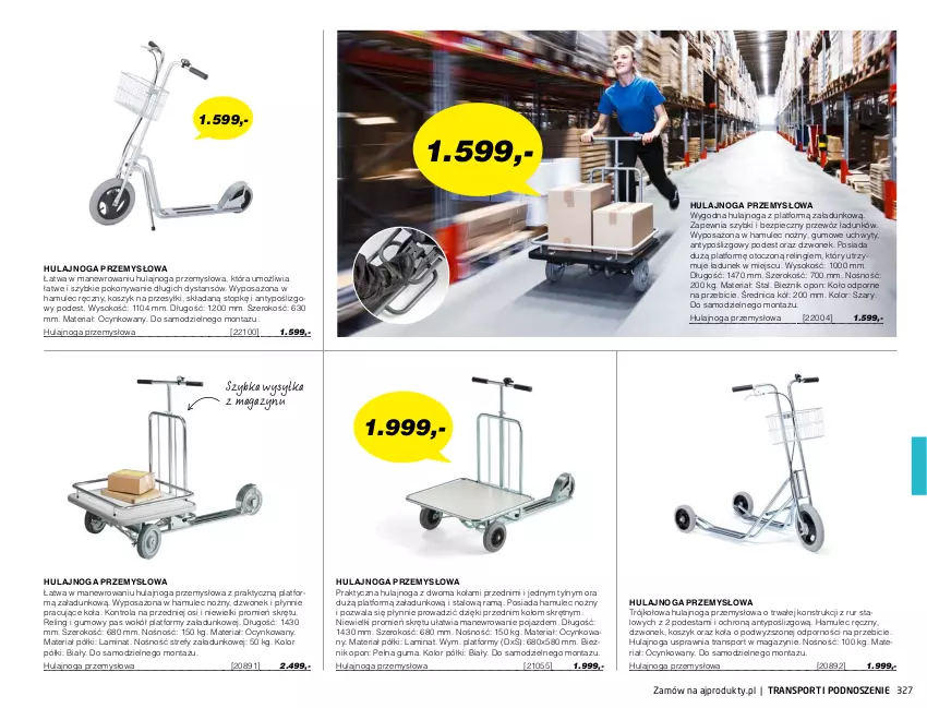 Gazetka promocyjna AJ Produkty - Zima 2021 - ważna 01.01 do 31.03.2021 - strona 327 - produkty: Anew, BIC, Bieżnik, Cynk, Dzwonek, Hulajnoga, Kosz, Mule, Noż, Piec, Pojazd, Por, Sok, Sport, Top, Tran, Uchwyty