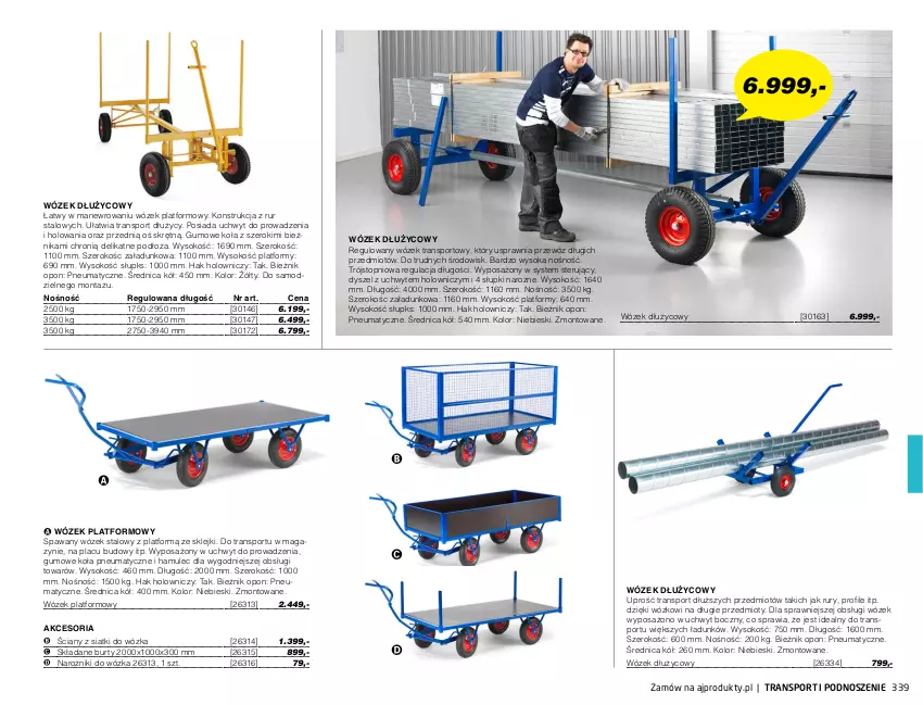 Gazetka promocyjna AJ Produkty - Zima 2021 - ważna 01.01 do 31.03.2021 - strona 339 - produkty: Anew, Bieżnik, Klej, Mule, Narożnik, Por, Sok, Sport, Top, Tran, Wózek, Wózek transportowy