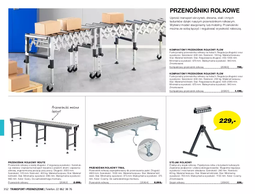 Gazetka promocyjna AJ Produkty - Zima 2021 - ważna 01.01 do 31.03.2021 - strona 352 - produkty: Mobil, Por, Sok, Sport, Stojak, Telefon, Tran