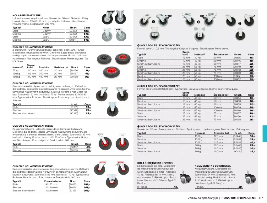 Gazetka promocyjna AJ Produkty - Zima 2021 - ważna 01.01 do 31.03.2021 - strona 357 - produkty: Bieżnik, Biuro, Buty, Por, Rura, Sport, Tera, Tran