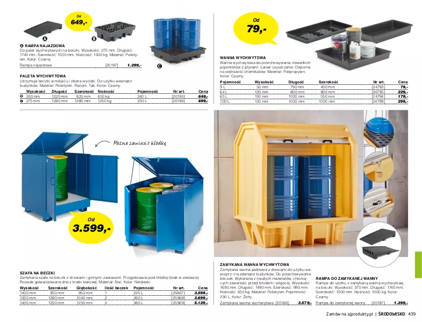 Gazetka promocyjna AJ Produkty - Zima 2021 - ważna 01.01 do 31.03.2021 - strona 439 - produkty: Drzwi, Fa, LG, Paleta, Pojemnik, Por, Sok, Szafa, Wanna