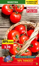 Gazetka promocyjna Lidl - GAZETKA - Gazetka - ważna od 29.06 do 29.06.2025 - strona 19 - produkty: Warzywa, Warzywa i owoce, Owoce, Pomidory