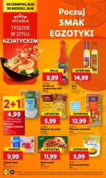 Gazetka promocyjna Lidl - GAZETKA - Gazetka - ważna od 29.06 do 29.06.2025 - strona 50 - produkty: Piwo, Makaron, Sos, Gra, Sezam, Olej, Oreo, Helio, Kokos