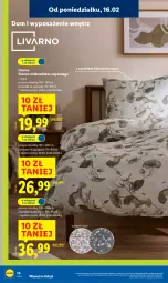 Gazetka promocyjna Lidl - GAZETKA - Gazetka - ważna od 18.02 do 18.02.2026 - strona 14 - produkty: Ivar, Pościel, Poszewka
