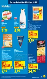 Gazetka promocyjna Lidl - GAZETKA - Gazetka - ważna od 18.02 do 18.02.2026 - strona 25 - produkty: Serek wiejski, Ser, Mazdamer, Salami, Kawa, Mlekovita, Serek, Pilos, Rolnik, Ser salami, Gouda, Mleko