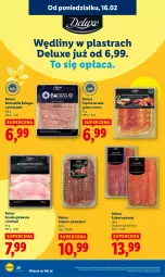 Gazetka promocyjna Lidl - GAZETKA - Gazetka - ważna od 18.02 do 18.02.2026 - strona 28 - produkty: Ser, Gra, Salami, Mortadella, Dell, Szynka