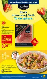 Gazetka promocyjna Lidl - GAZETKA - Gazetka - ważna od 18.02 do 18.02.2026 - strona 29 - produkty: Sos, Szynka, Penne