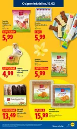 Gazetka promocyjna Lidl - GAZETKA - Gazetka - ważna od 18.02 do 18.02.2026 - strona 33 - produkty: Piernik, Ciastka, Lizaki czekoladowe, Galaretki, Lizaki, Gala, Kokos, Fa