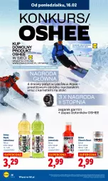 Gazetka promocyjna Lidl - GAZETKA - Gazetka - ważna od 18.02 do 18.02.2026 - strona 38 - produkty: Lemoniada, Napój izotoniczny, Oshee, Napój