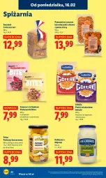 Gazetka promocyjna Lidl - GAZETKA - Gazetka - ważna od 18.02 do 18.02.2026 - strona 44 - produkty: Lubella, Majonez, Ser, Bell, Sony, Croissant, Pomarańcze, Danio, Bella, Hellmann’s