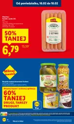 Gazetka promocyjna Lidl - GAZETKA - Gazetka - ważna od 18.02 do 18.02.2026 - strona 8 - produkty: Warzywa, Ser, Pur, Parówki, Parówki z szynki, Warzywa konserwowe, PIKOK