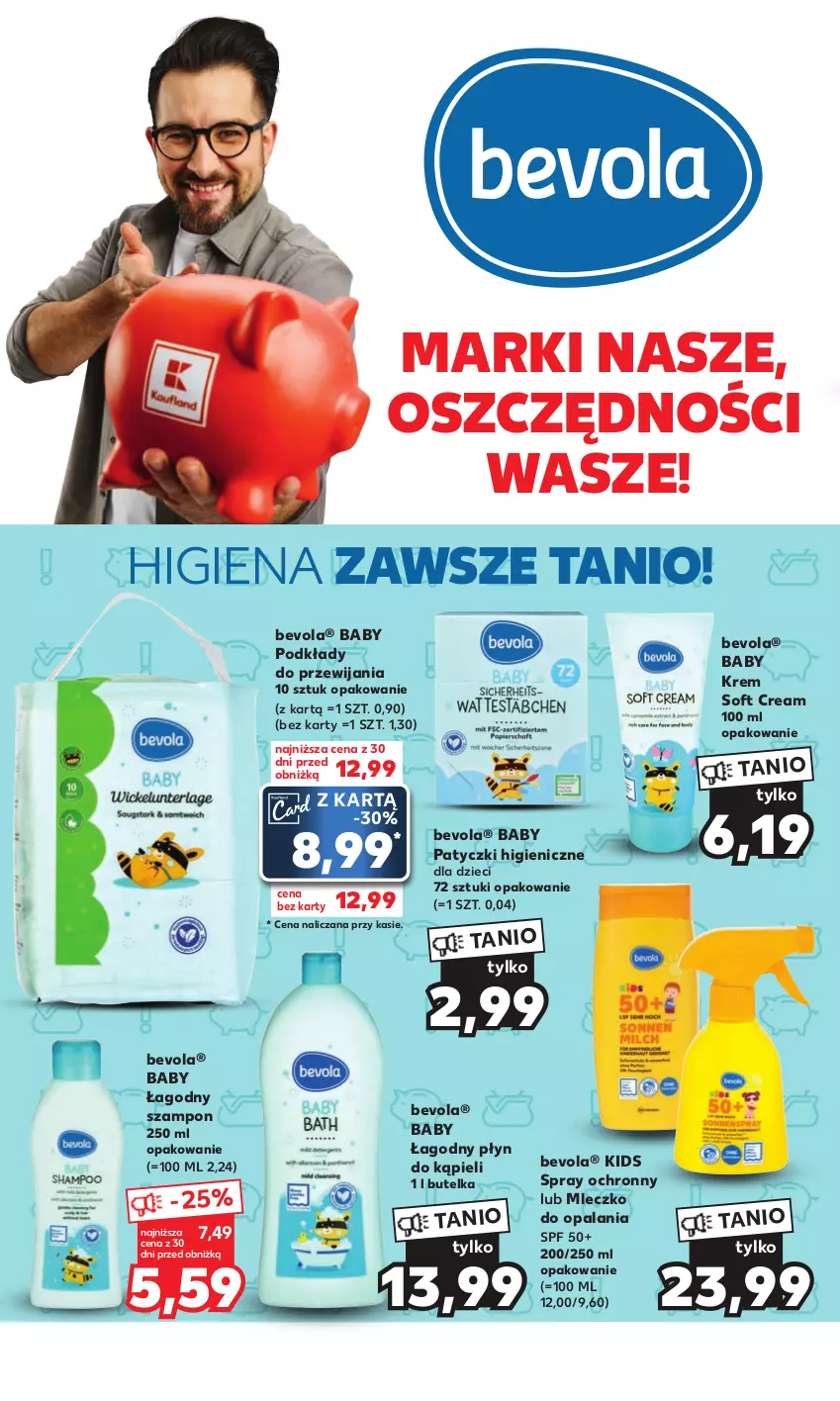 Gazetka promocyjna Kaufland - Mocny Start - ważna 07.08 do 09.08.2023 - strona 14 - produkty: Dzieci, Mleczko, Płyn do kąpieli, Podkład, Szampon