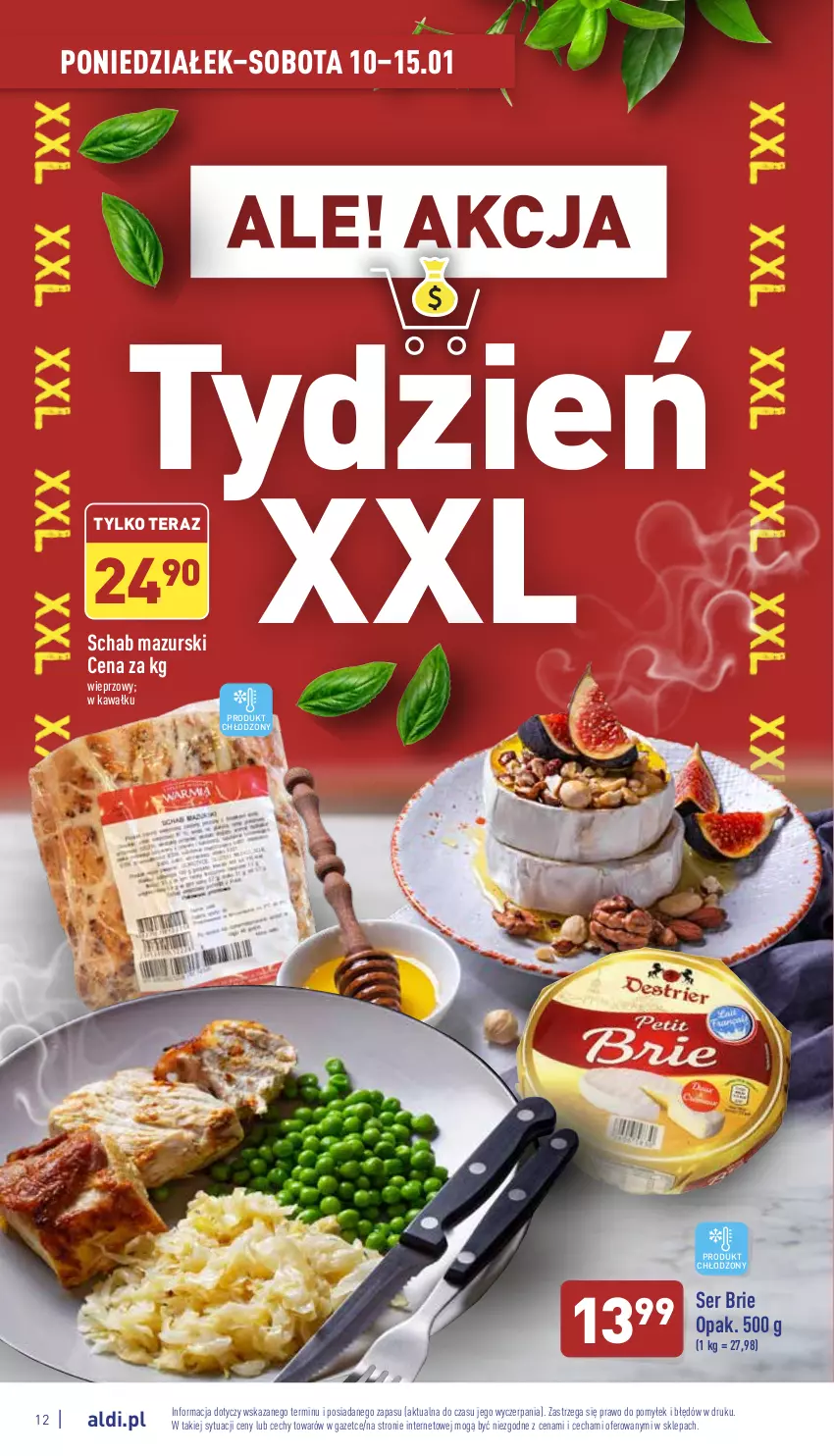 Gazetka promocyjna Aldi - Pełny katalog - ważna 10.01 do 15.01.2022 - strona 12 - produkty: Brie, Kawa, Ser, Tera