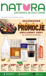 Gazetka promocyjna Drogerie Natura - Gazetka Drogerie Natura - Gazetka - ważna od 05.05 do 05.05.2026 - strona 1 - produkty: Woda perfumowana, Gra, Bell, Body, Calvin Klein, Perfum, Sati, Maybelline, Tusz, Joanna, Woda toaletowa, Odżywka, Elmex, Woda, Fa