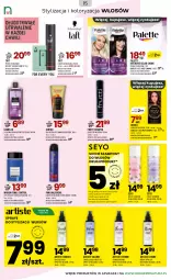 Gazetka promocyjna Drogerie Natura - Gazetka Drogerie Natura - Gazetka - ważna od 05.05 do 05.05.2026 - strona 15 - produkty: Palette, Color Creme, Taft, Eleo, Galaretka, Puder, Szampon, Lakier do włosów, Suchy szampon, Gala, Control, Lakier, Farba do włosów, Fa