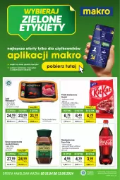 Gazetka promocyjna Makro - Kupujesz więcej płacisz mniej - Gazetka - ważna od 13.05 do 13.05.2024 - strona 1 - produkty: Kawa rozpuszczalna, Kawa, Coca-Cola, Jacobs Krönung, Lody, Napój gazowany, Danio, Jacobs, Napój, Nestlé