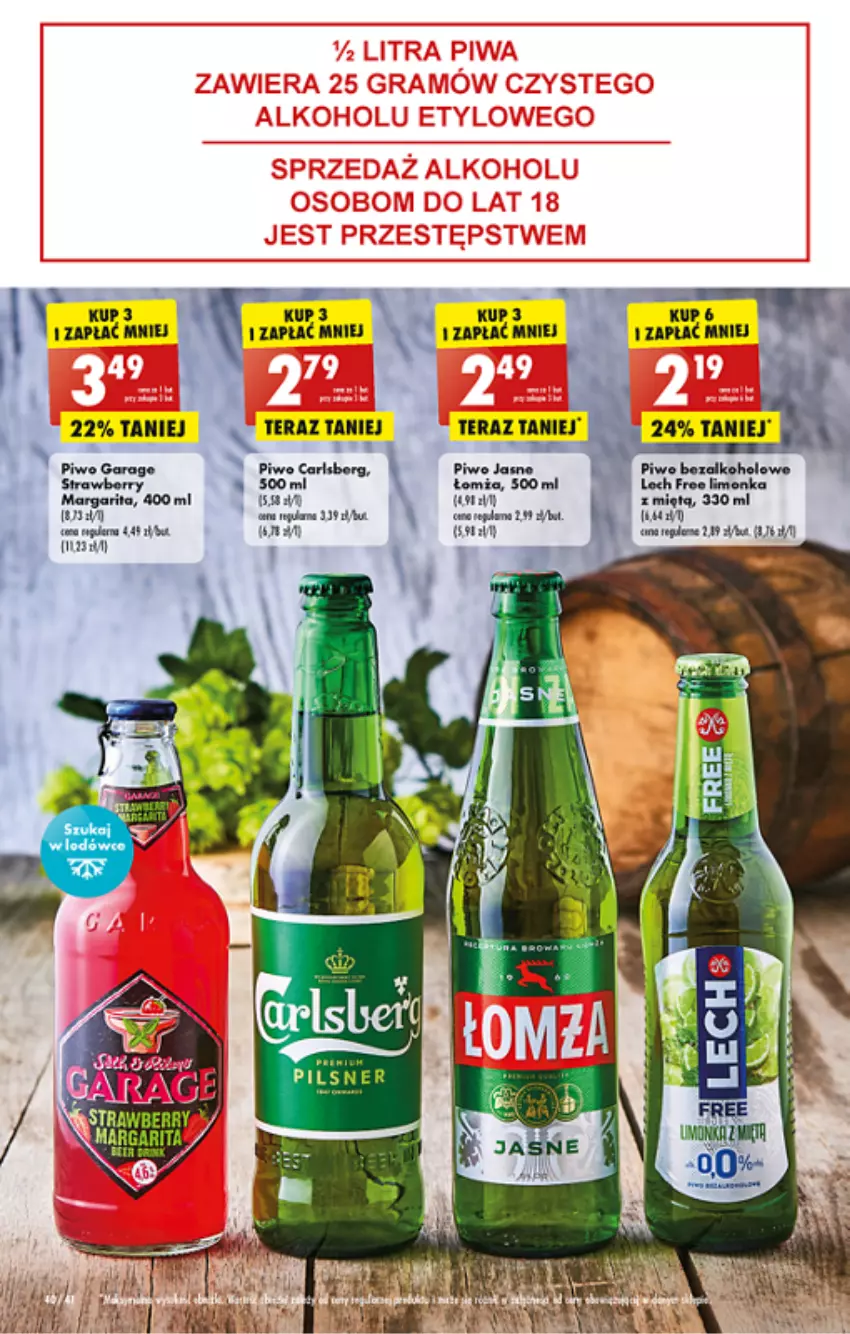 Gazetka promocyjna Biedronka - ważna 30.05 do 04.06.2022 - strona 40 - produkty: Carlsberg, EPEE, Piwa, Tera