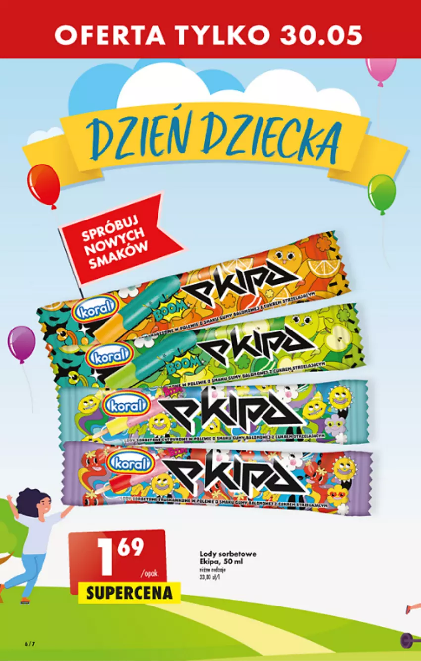 Gazetka promocyjna Biedronka - ważna 30.05 do 04.06.2022 - strona 6 - produkty: Fa, Lody, Orka