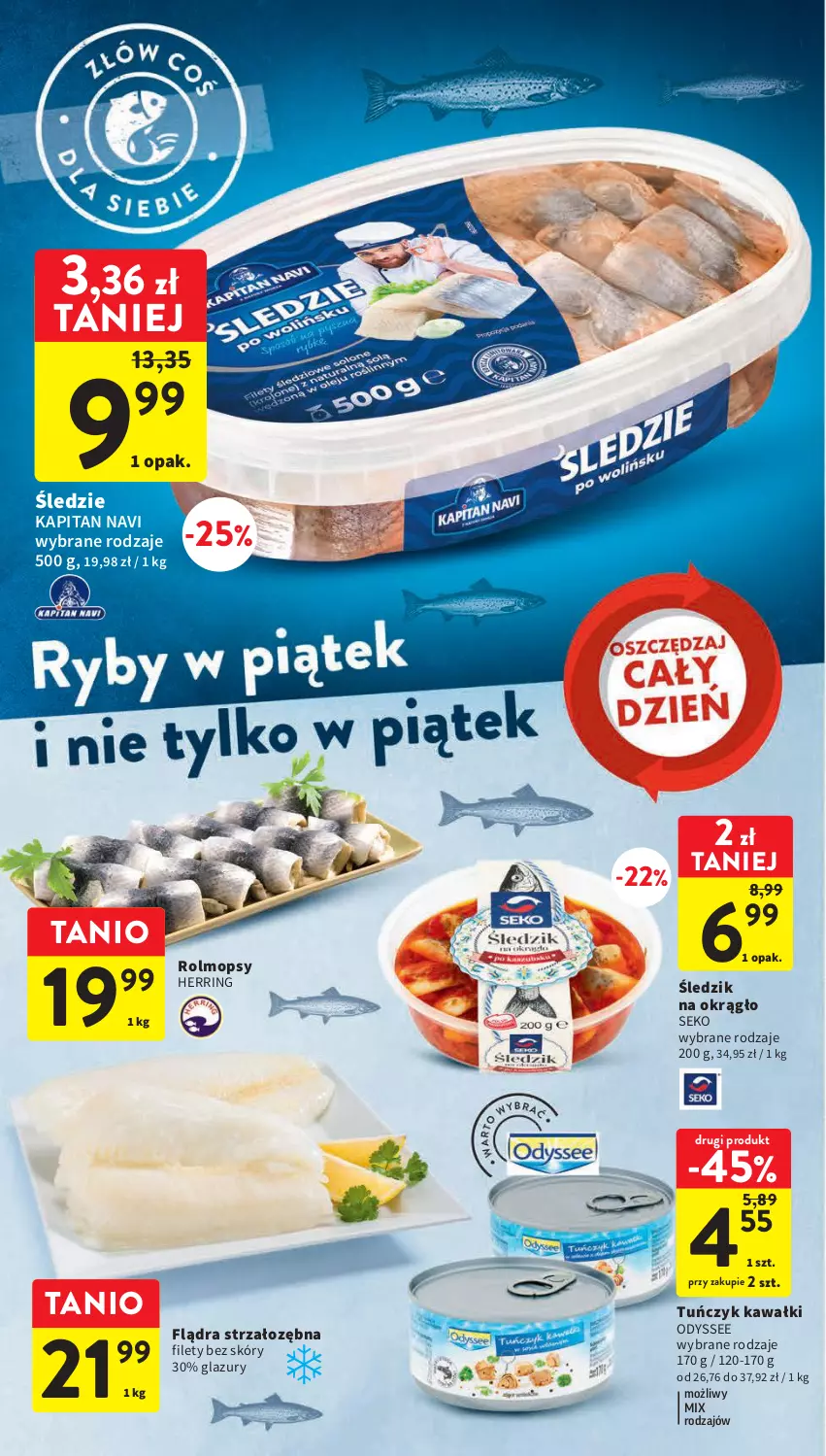 Gazetka promocyjna Intermarche - Gazetka Intermarche - ważna 27.04 do 02.05.2023 - strona 24 - produkty: Kawa, Lazur, Mop, SEKO, Tuńczyk