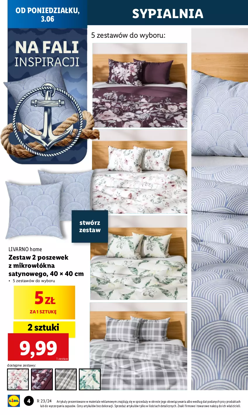 Gazetka promocyjna Lidl - GAZETKA - ważna 03.06 do 08.06.2024 - strona 4 - produkty: Fa, Ivar, Sypialnia